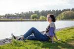 I'm relaxing in nature