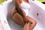We spent a delicious night in the tub?