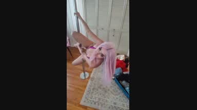pole dancing clip
