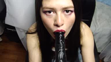 I suck your cock until I drown