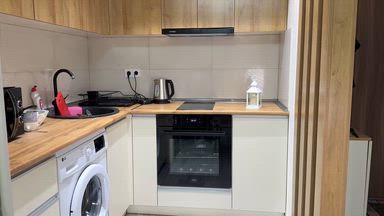 A housewife's spicy fantasies in the kitchen