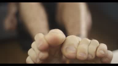 Toes close up