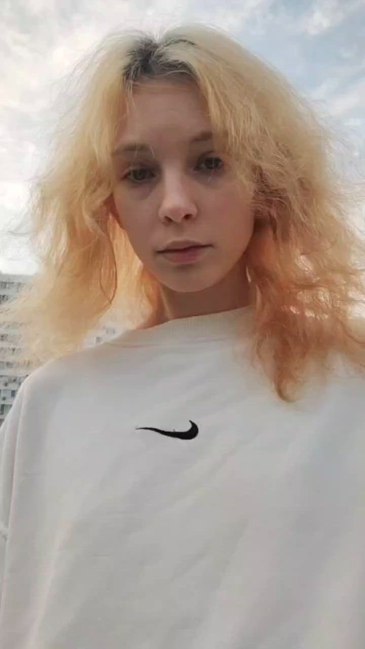 just walking around))