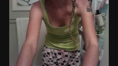 cum bath babe