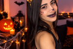 valery rivas — Halloween with a taste of sin