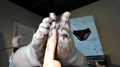 dirty footjob