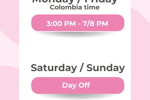 Connection Schedule