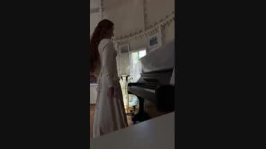 Piano playing