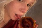 My tongue would prefer you instead of that pie :)
