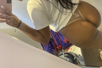 I was trying on clothes
