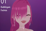 Hair color tip menu