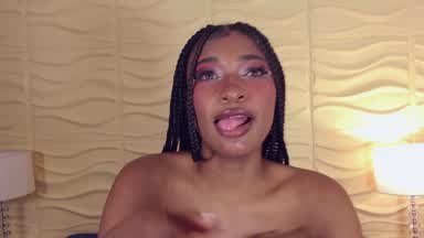Deep inside my throat!