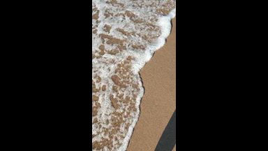 walk on the seaside
