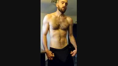 Edging my dick til I leak precum