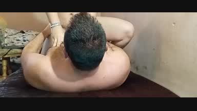 cow girl and clit pampering