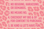 RULES RULES RULES <3