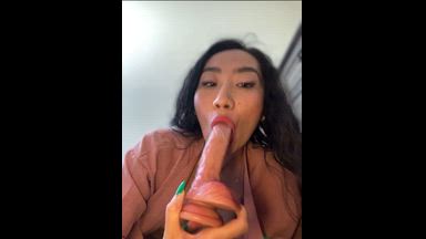 Sucking your Cock by the Open Window