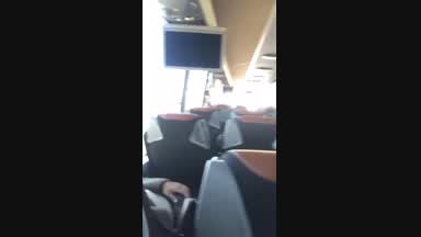 Bus Jerk Off, almost Get caught - Extended version