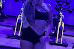 avril and jeff — in the gym!