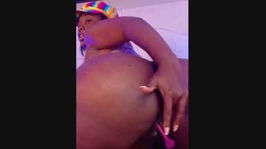 Amateur fingering ass in Doggy