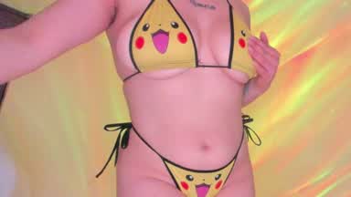 Naughty Pikachu Playing with His Ass 🤭😈