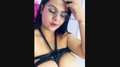 Sexy boobs very hot bondage