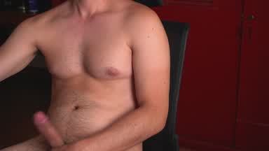 jerkin off again close up