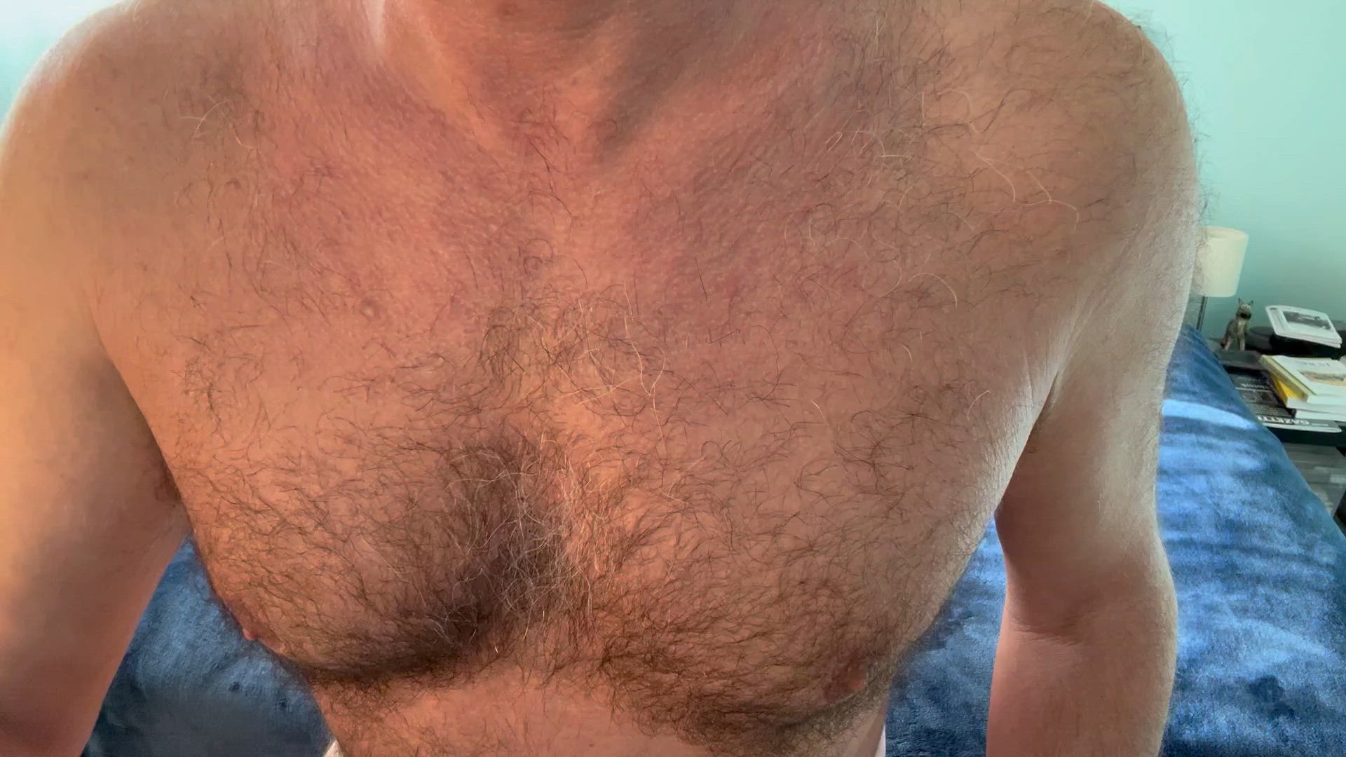 5 minutes of meat beating!