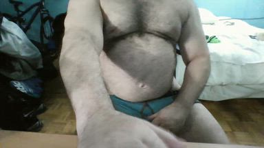 jerking off and playing with my cock and balls