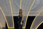 I'm wearing a black dress