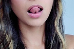 Playing with my tongue