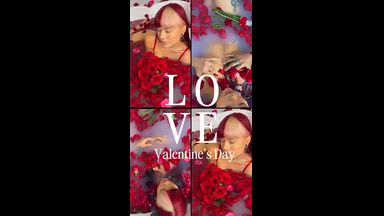 🌹 A Valentine Written in Roses 💌