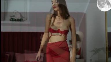 You Won’t Resist This… Moonlit Tease in the Dark