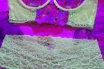 Neon green lace
