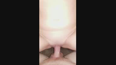 She rides his cock