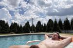 Nude by pool Set 1