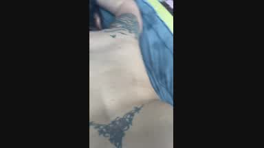 From the back. Butt plug