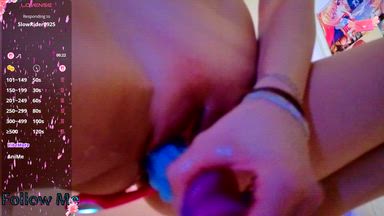 🥵wow dildo and vibrations drive me crazy 🥵