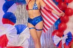 💓🤍💙 july 4h 💓🤍💙