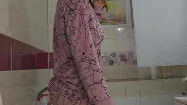 A morning shower