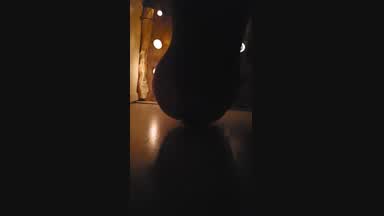 Wall dildo standing