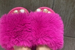 Feet pic in slippers 💗