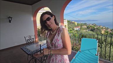 Being Naughty on the Balcony