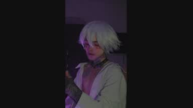 HazbinHotel, angel dust cosplay