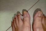 feet full of semen