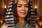 abril beltran — this is halloween I'm cleopatra