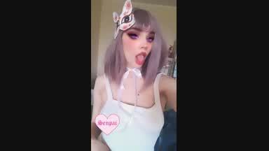 Japonese Sluty Demon Cosplay