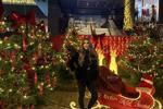 Wrapped in lights, confidence, and festive energy