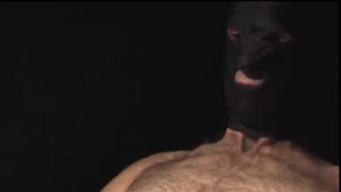 Masked Fleshlight Play