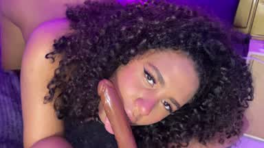 A sexy blowjob